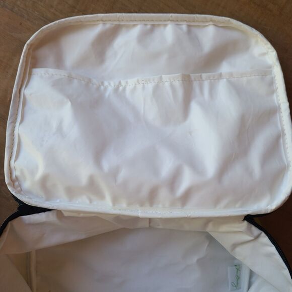 Vera Bradley Lighten Up Suitcase Style Lunch‎ Bag Pirouette Pink BRIGHT COLORS - Picture 7 of 7